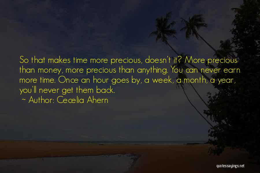 Time Goes By Quotes By Cecelia Ahern