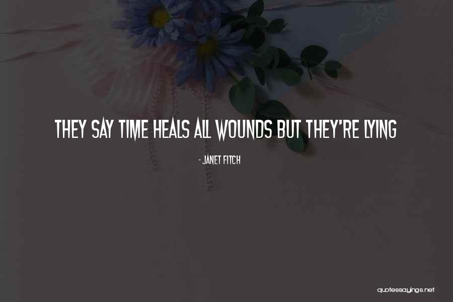 Time Heals All Wounds Quotes By Janet Fitch