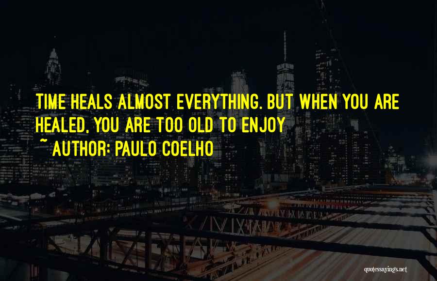 Time Heals Everything Quotes By Paulo Coelho