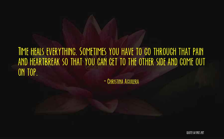Time Heals Quotes By Christina Aguilera Time Heals Quotes By Christina Aguilera