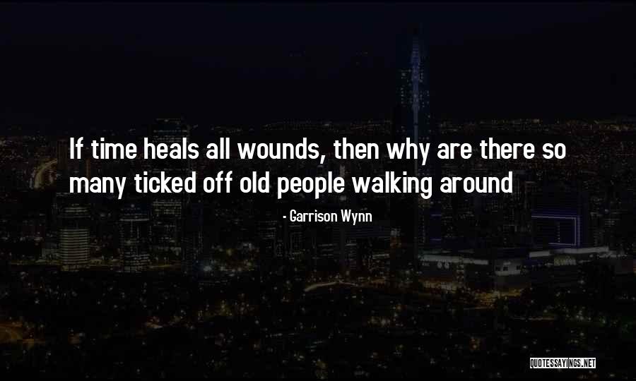 Time Heals Quotes By Garrison Wynn