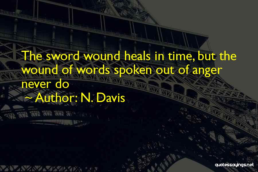 Time Heals Quotes By N. Davis