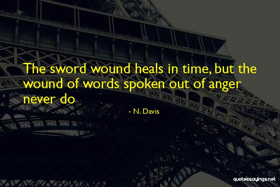 Time Heals Quotes By N. Davis