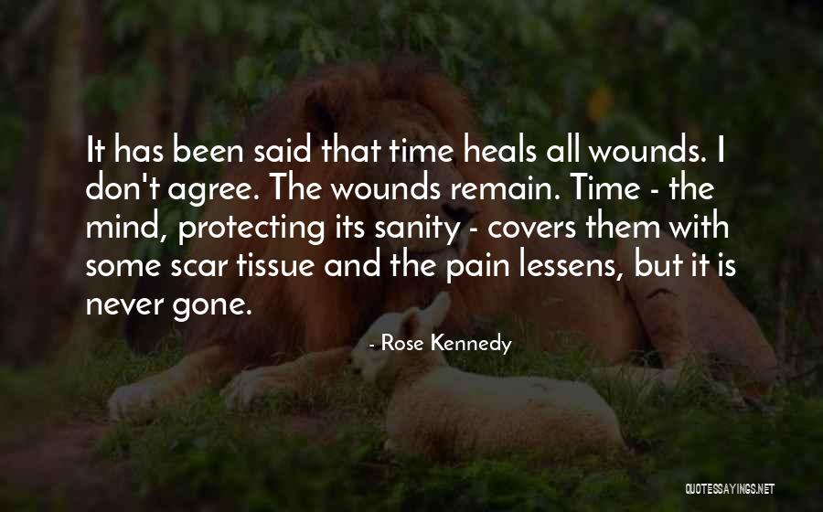 Time Heals Quotes By Rose Kennedy