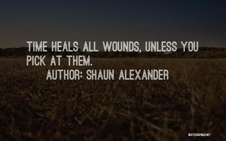 Time Heals Quotes By Shaun Alexander