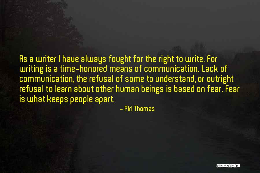 Time Honored Quotes By Piri Thomas Time Honored Quotes By Piri Thomas
