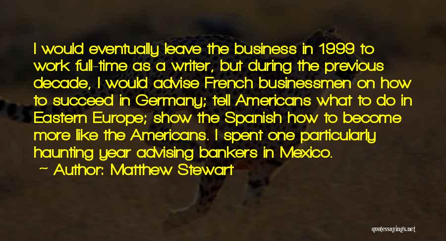 Time In Spanish Quotes By Matthew Stewart
