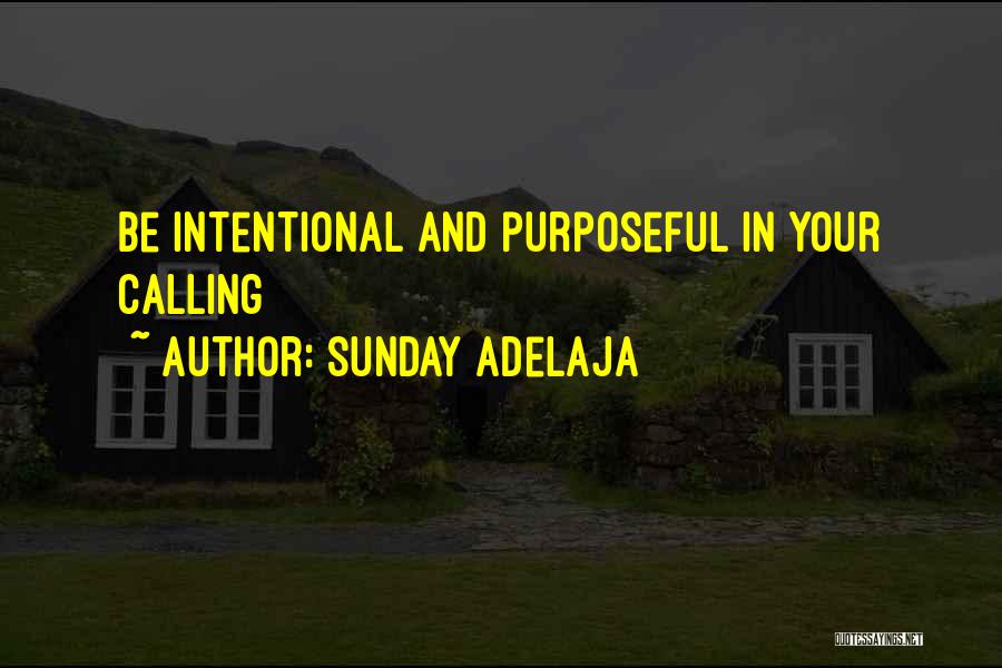 Time In Your Life Quotes By Sunday Adelaja