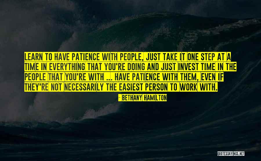 Time Invest Quotes By Bethany Hamilton Time Invest Quotes By Bethany Hamilton