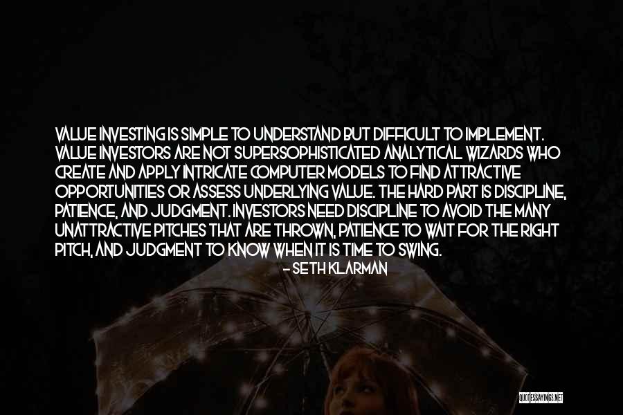 Time Investors Quotes By Seth Klarman Time Investors Quotes By Seth Klarman