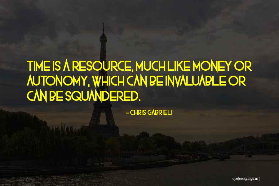 Time Is A Resource Quotes By Chris Gabrieli Time Is A Resource Quotes By Chris Gabrieli