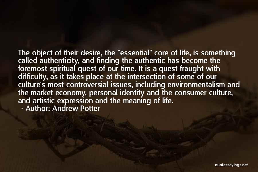 Time Is Essential Quotes By Andrew Potter