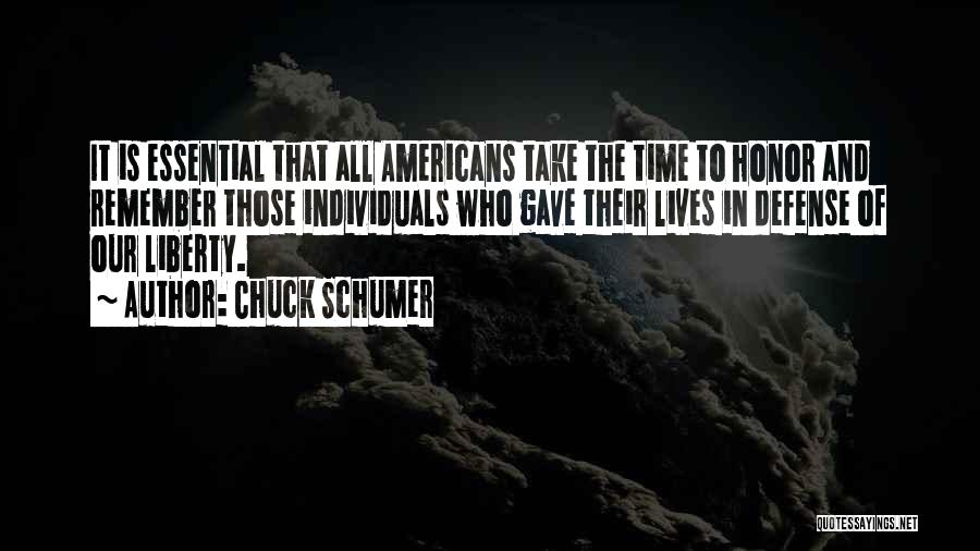 Time Is Essential Quotes By Chuck Schumer