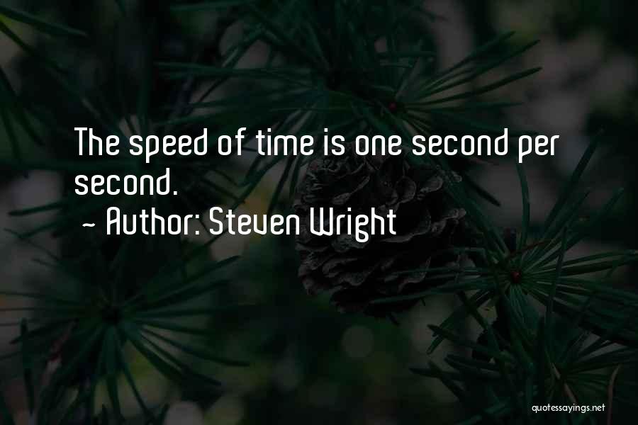 Time Is Funny Quotes By Steven Wright
