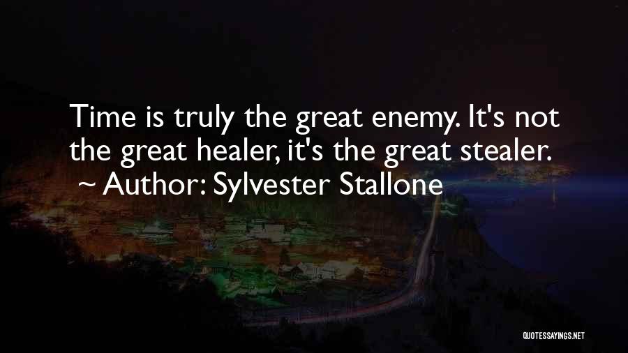 Time Is Great Healer Quotes By Sylvester Stallone