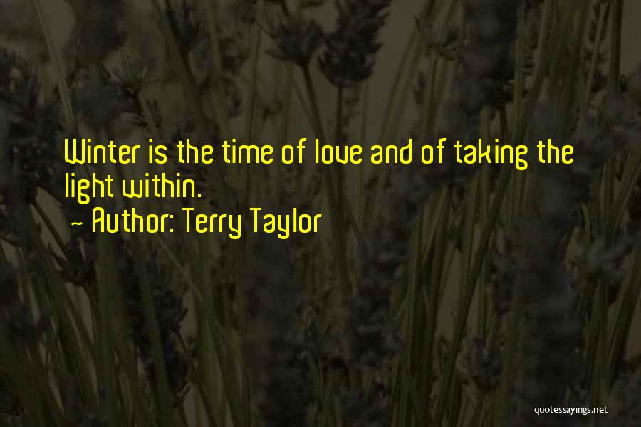 Time Is Healing Quotes By Terry Taylor