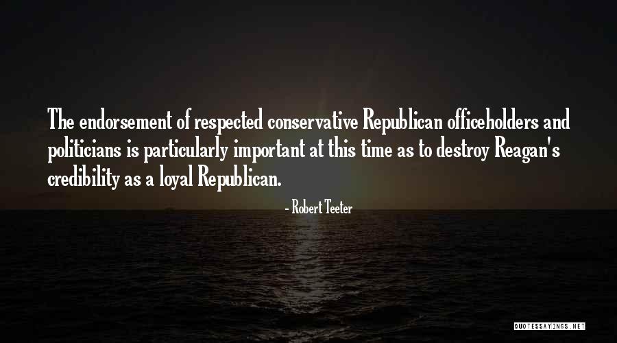 Time Is Important Quotes By Robert Teeter Time Is Important Quotes By Robert Teeter