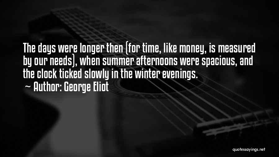 Time Is Like Money Quotes By George Eliot