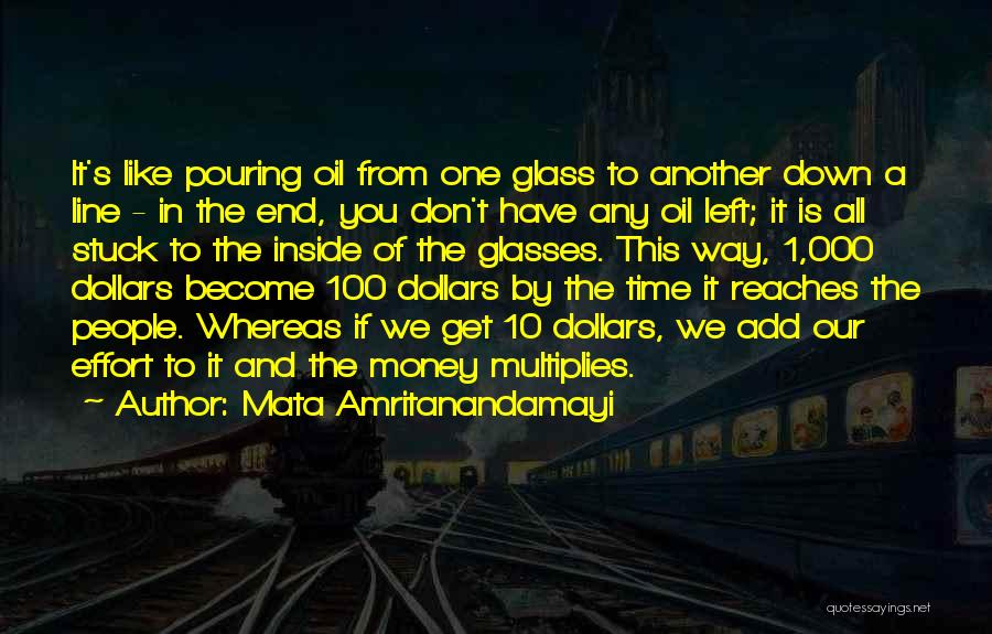 Time Is Like Money Quotes By Mata Amritanandamayi