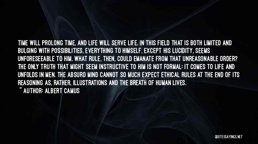 Time Is Limited Quotes By Albert Camus