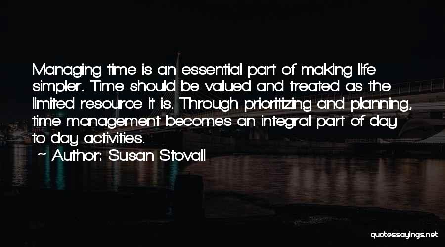 Time Is Limited Quotes By Susan Stovall