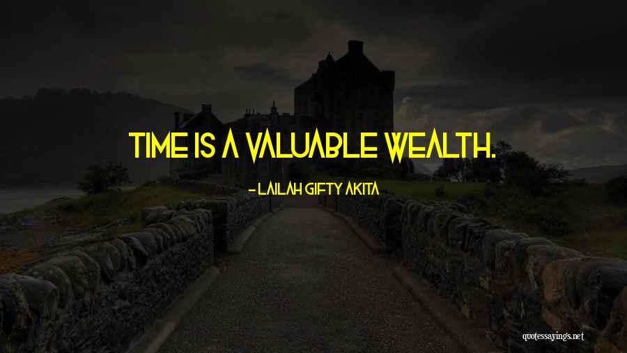 Time Is Money Quotes By Lailah Gifty Akita