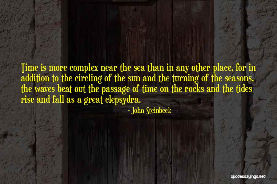 Time Is Near Quotes By John Steinbeck