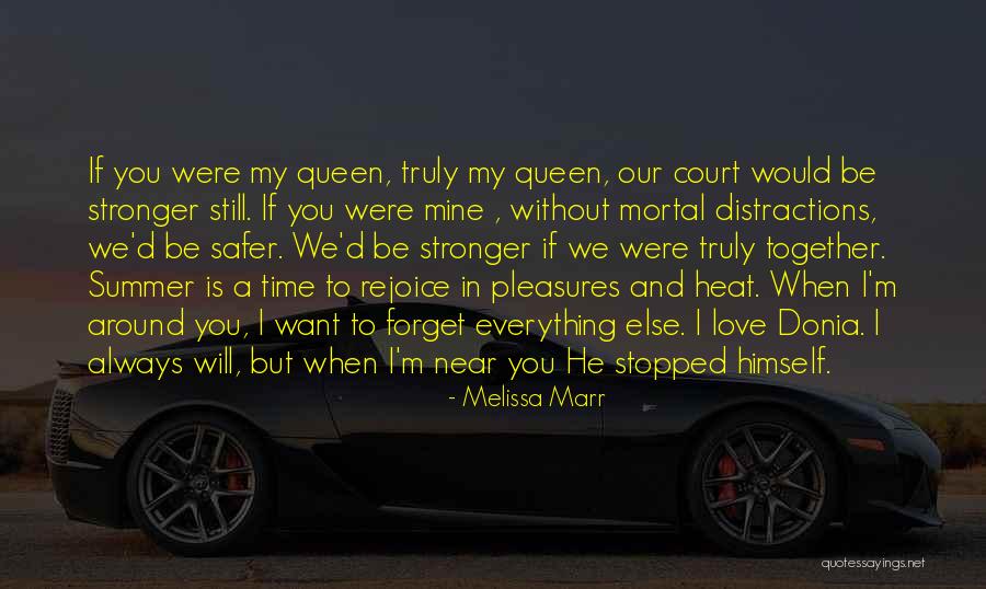 Time Is Near Quotes By Melissa Marr Time Is Near Quotes By Melissa Marr