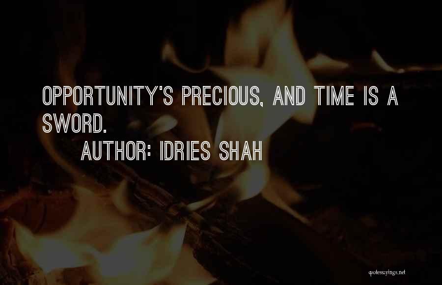 Time Is Precious Quotes By Idries Shah