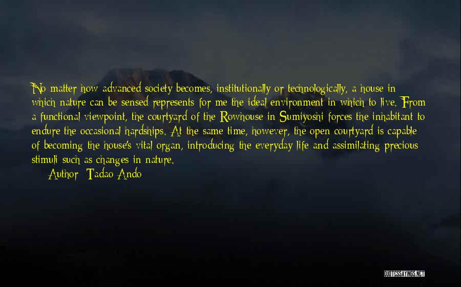 Time Is Precious Quotes By Tadao Ando
