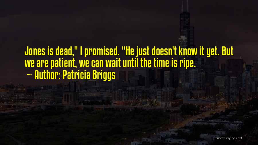 Time Is Ripe Quotes By Patricia Briggs