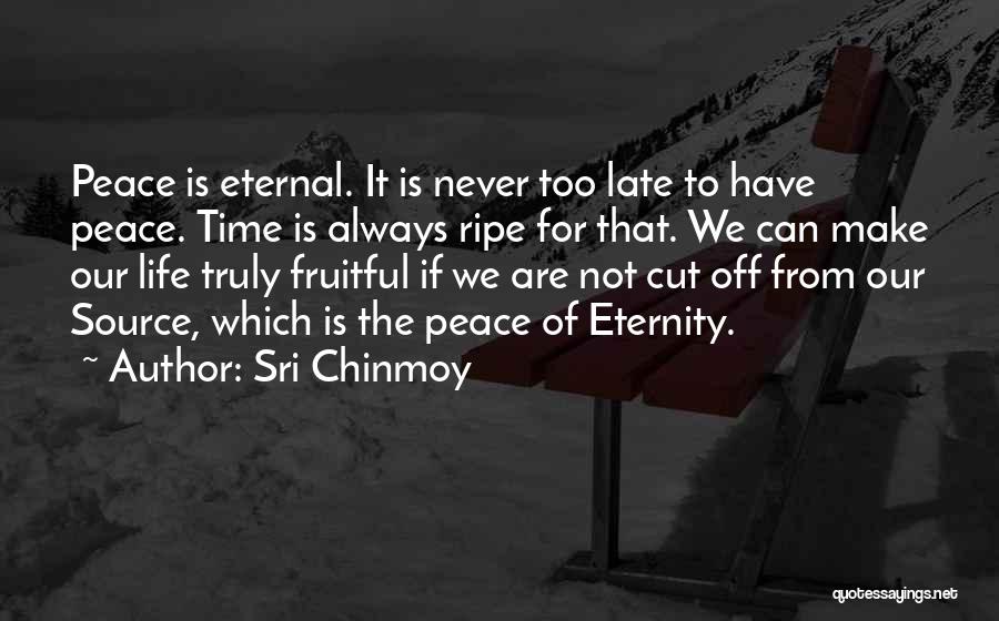 Time Is Ripe Quotes By Sri Chinmoy