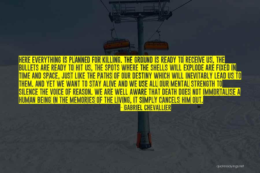 Time Killing Quotes By Gabriel Chevallier