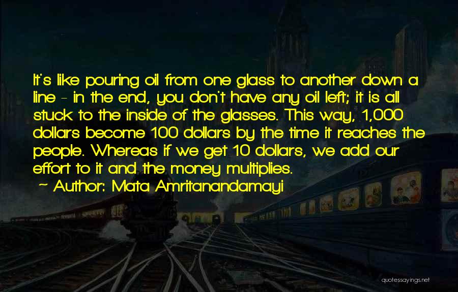 Time Like Money Quotes By Mata Amritanandamayi