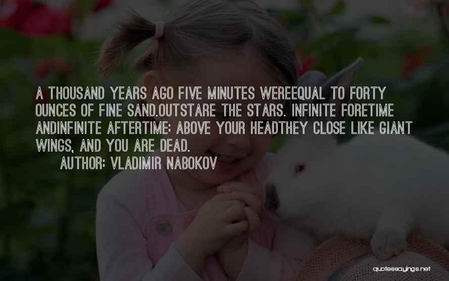 Time Like Sand Quotes By Vladimir Nabokov