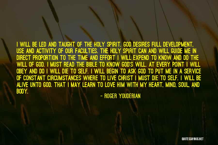 Time Love Bible Quotes By Roger Youderian