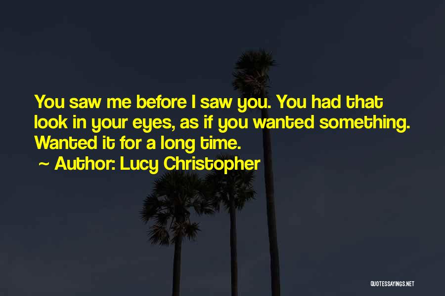 Time Lucy Quotes By Lucy Christopher
