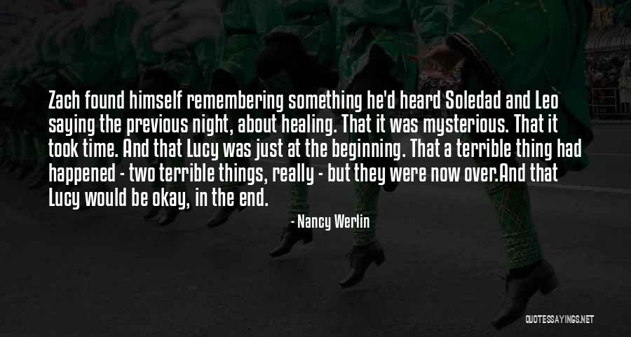 Time Lucy Quotes By Nancy Werlin Time Lucy Quotes By Nancy Werlin