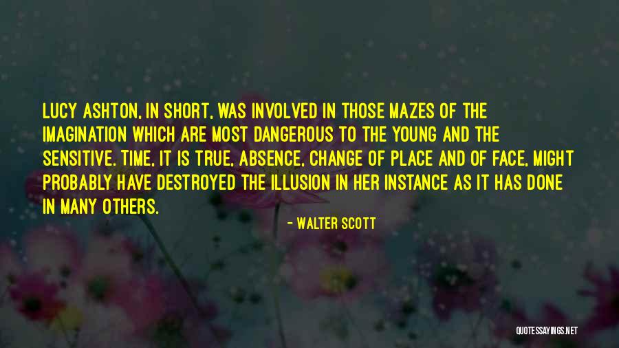 Time Lucy Quotes By Walter Scott