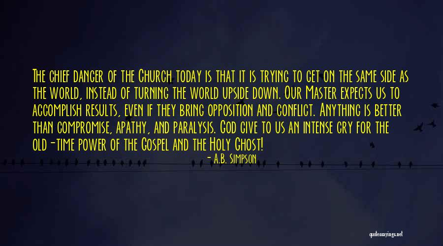 Time Master Quotes By A.B. Simpson Time Master Quotes By A.B. Simpson