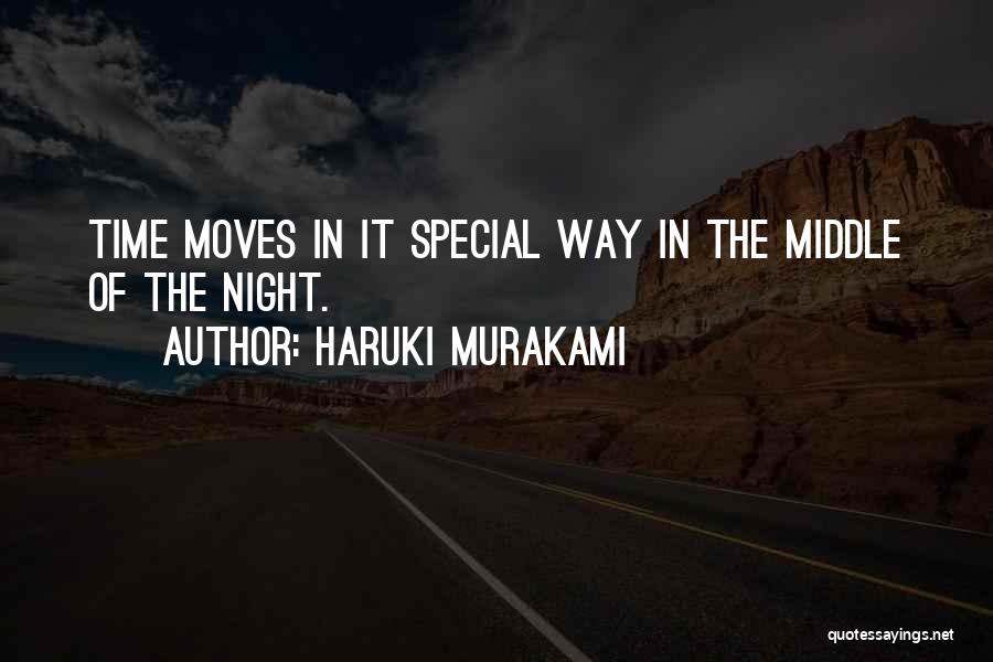 Time Moves Quotes By Haruki Murakami