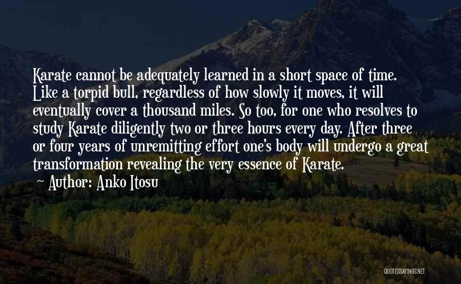 Time Moving Slowly Quotes By Anko Itosu