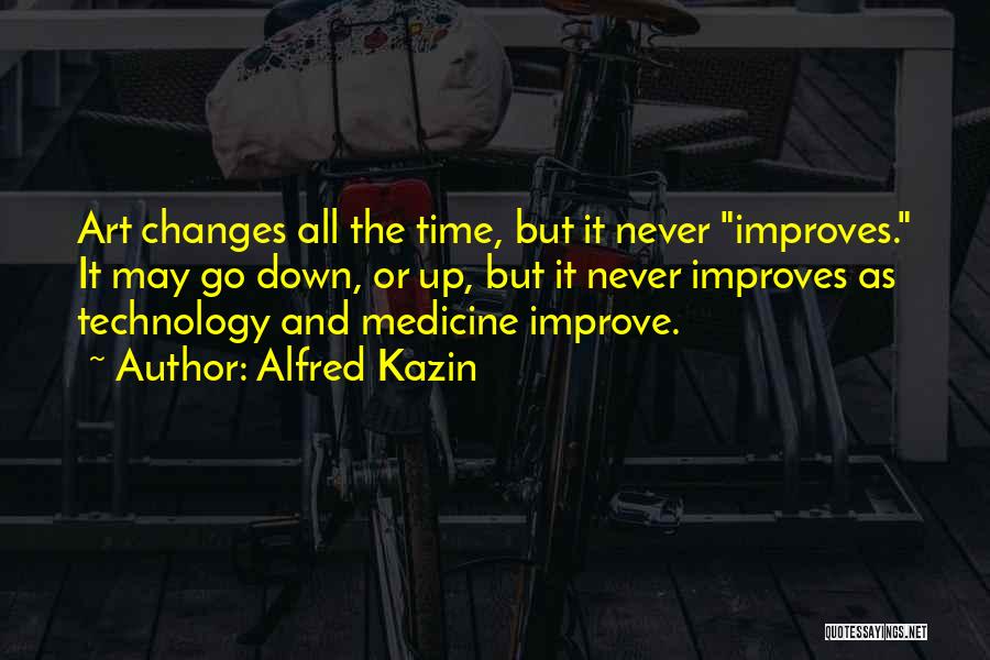 Time Never Changes Quotes By Alfred Kazin