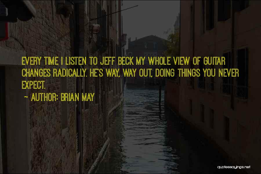 Time Never Changes Quotes By Brian May