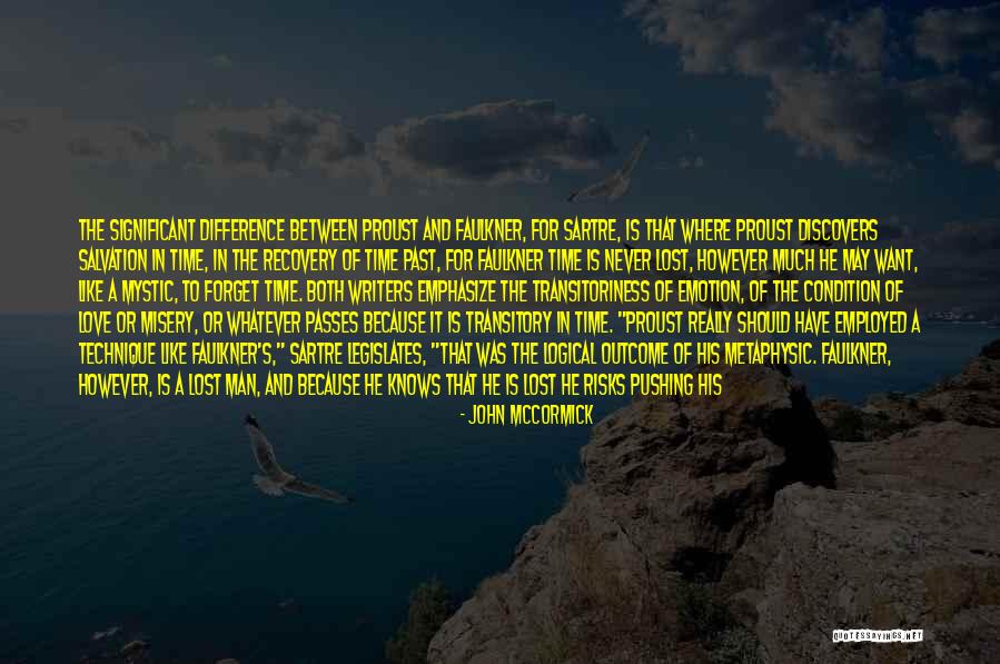 Time Never Quotes By John McCormick