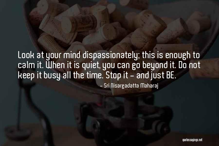 Time Not Enough Quotes By Sri Nisargadatta Maharaj