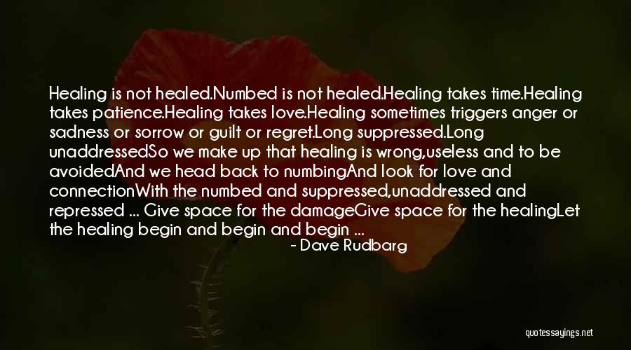 Time Not Healing Quotes By Dave Rudbarg Time Not Healing Quotes By Dave Rudbarg