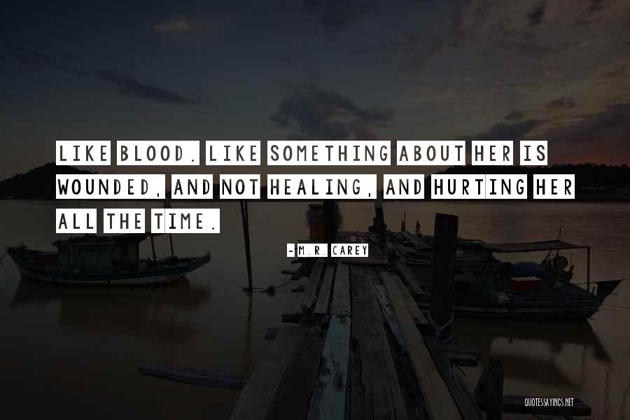 Time Not Healing Quotes By M.R. Carey Time Not Healing Quotes By M.R. Carey