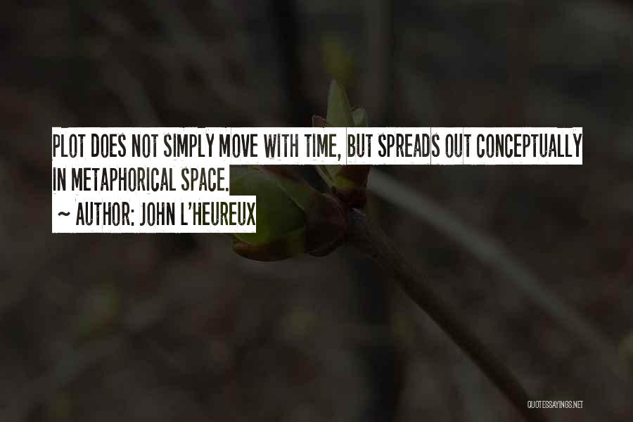 Time Not Moving Quotes By John L'Heureux