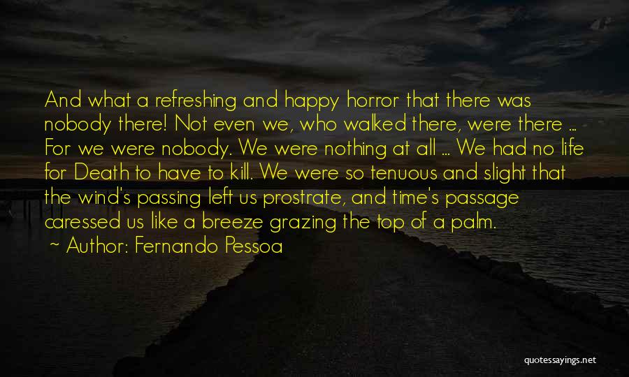 Time Not Passing Quotes By Fernando Pessoa